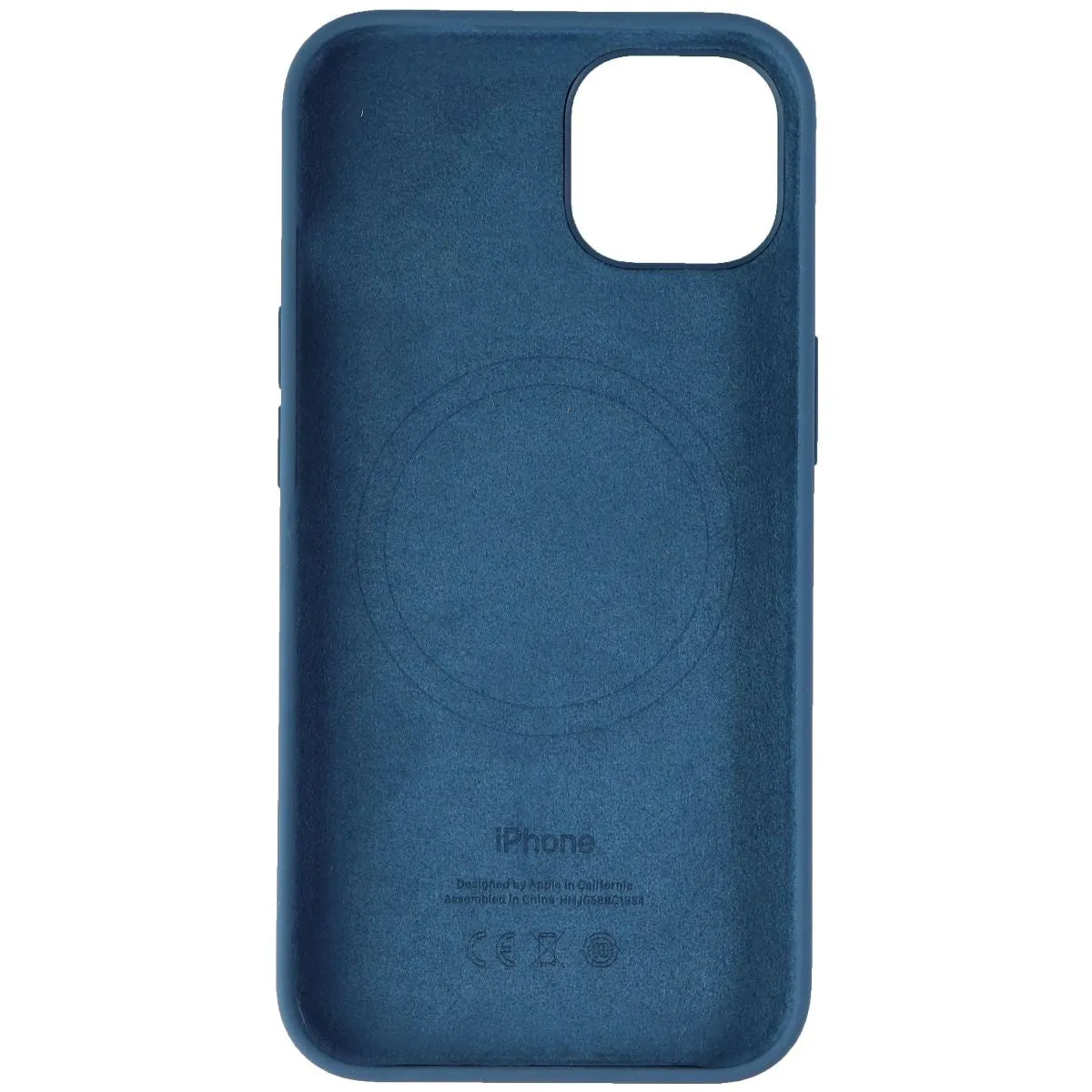 Apple Silicone Case for MagSafe for Apple iPhone 13 - Blue Jay