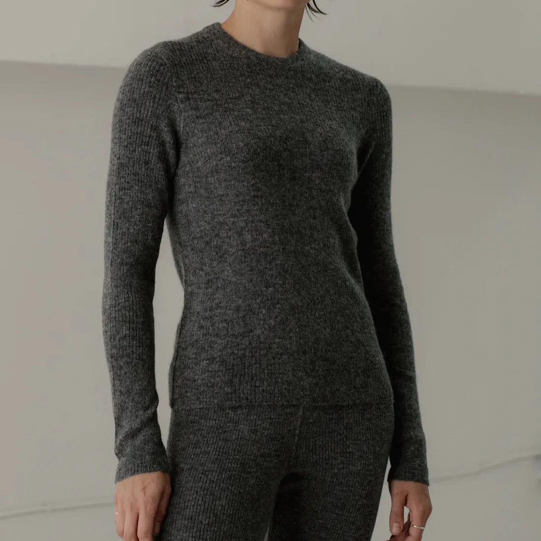 Bare Knitwear Marin Rib Top