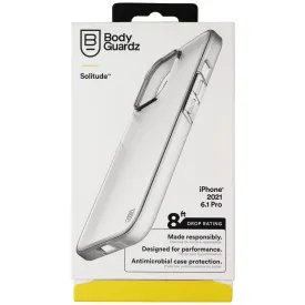 BodyGuardz Solitude Series Gel Case for iPhone 13 Pro - Clear/Frost