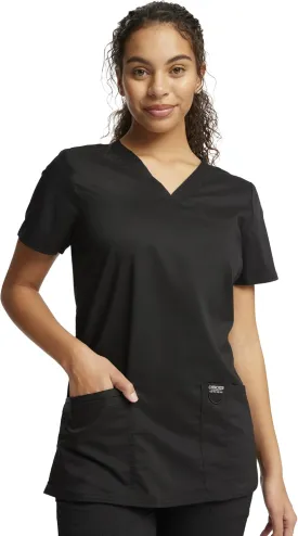 Cherokee Medical Women's Scrub Top V-Neck with 3 Pockets & Soft Fabric WW620