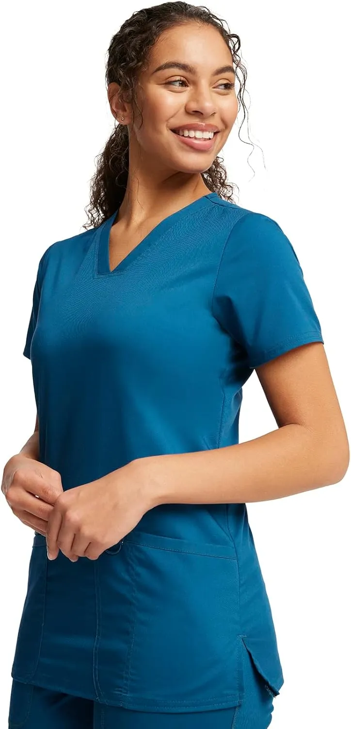 Cherokee Medical Women's Scrub Top V-Neck with 3 Pockets & Soft Fabric WW620
