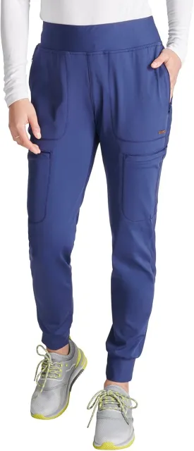 Cherokee Scrubs for Women Pant with Mid Rise Tapered Leg Drawstring Moisture Wicking Easy Care & 360 Stretch Fabric - CK092