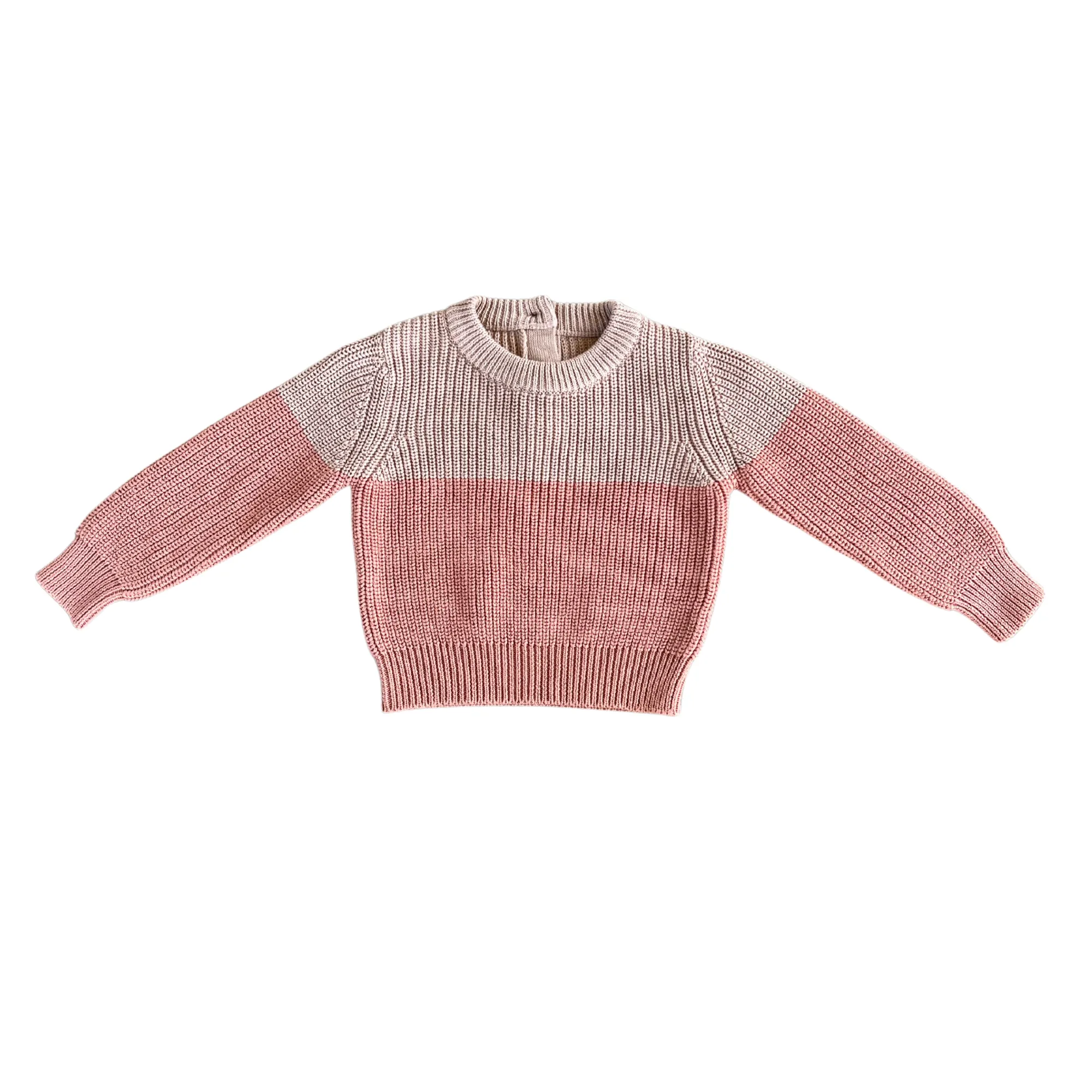 Colorblock Knit Sweater
