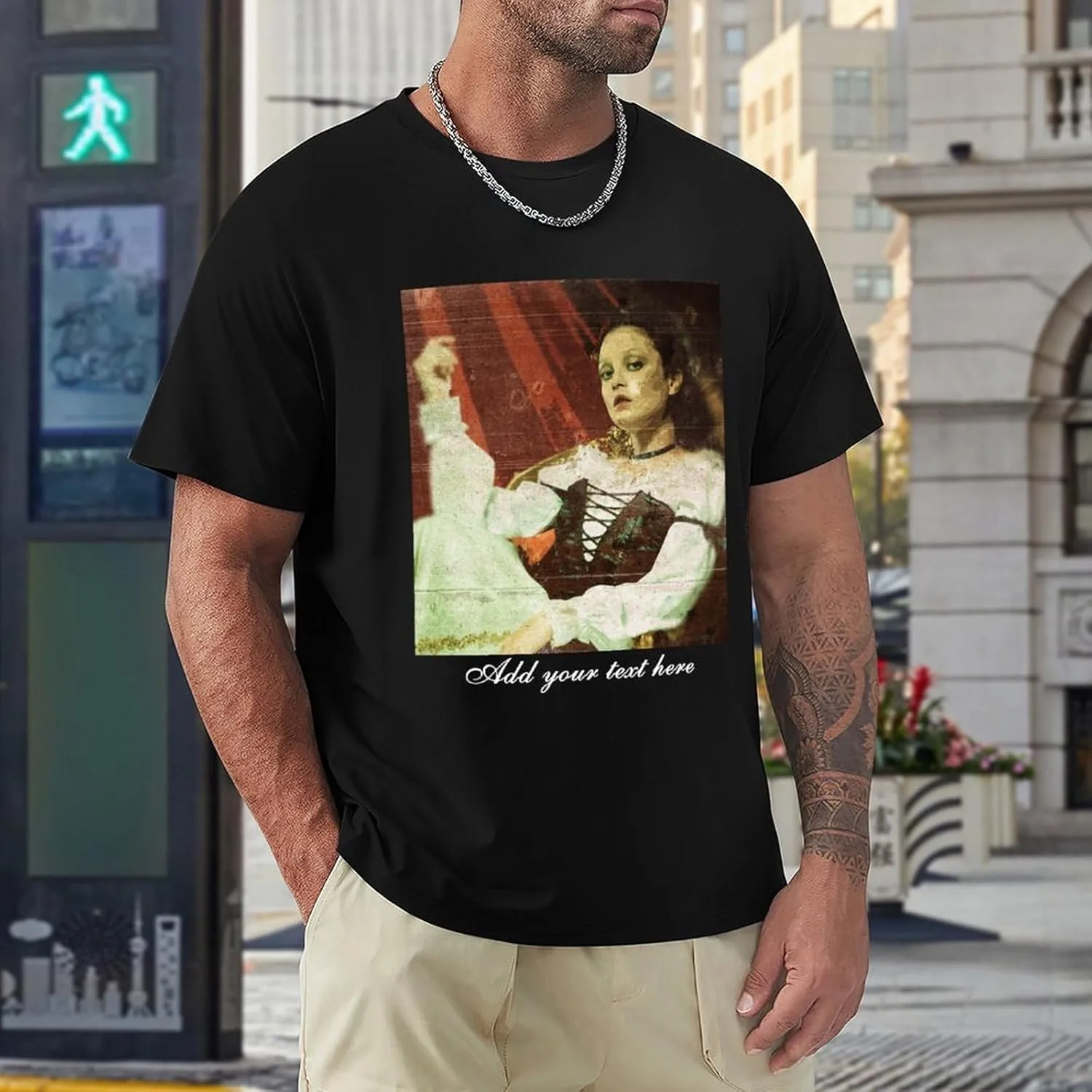 Custom Face T Shirt for Men Design Your Own Personalized Photo Tee Shirt with Face on Them Customized Gifts for Dad