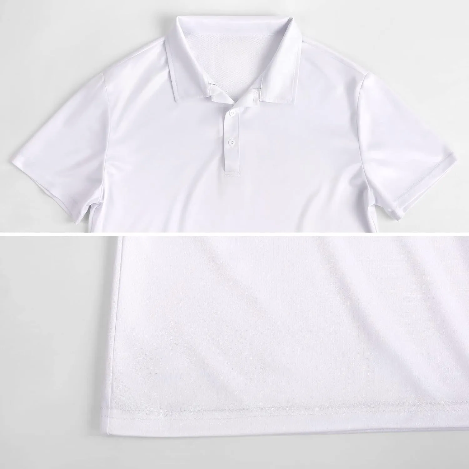 Custom Polo Shirts Design Your Own,Personalized Polo T-Shirt for Men,Customized Funny Golf Tee Shirt with Faces