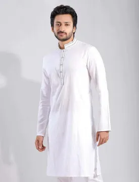 Cut & Sew Slim Fit Panjabi