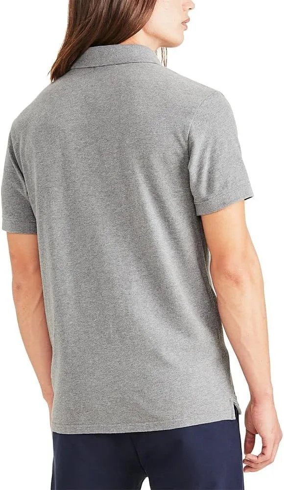 DOCKERS Mens Slim Fit Short Sleeve Polo
