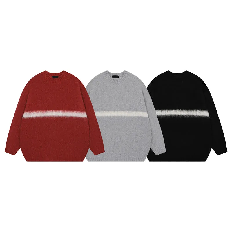 Faire Echo Red Snake Year Knit Sweater