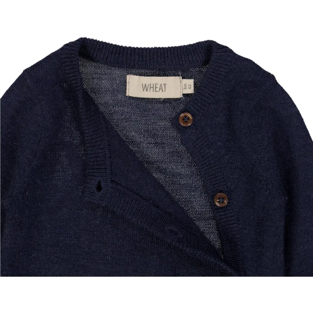 Knit jumpsuit Aden - navy