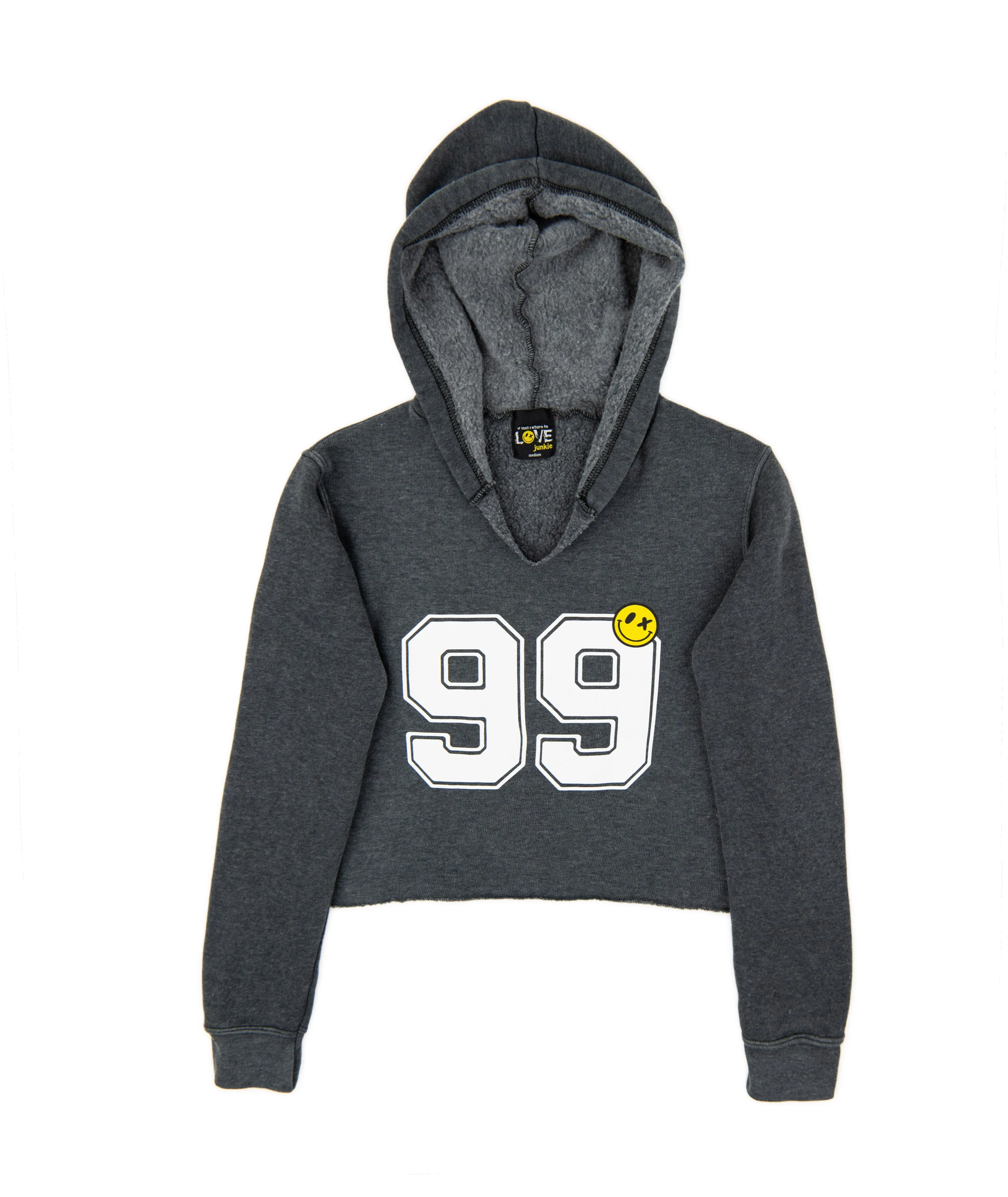 Love Junkie Girls 99 Pullover Charcoal