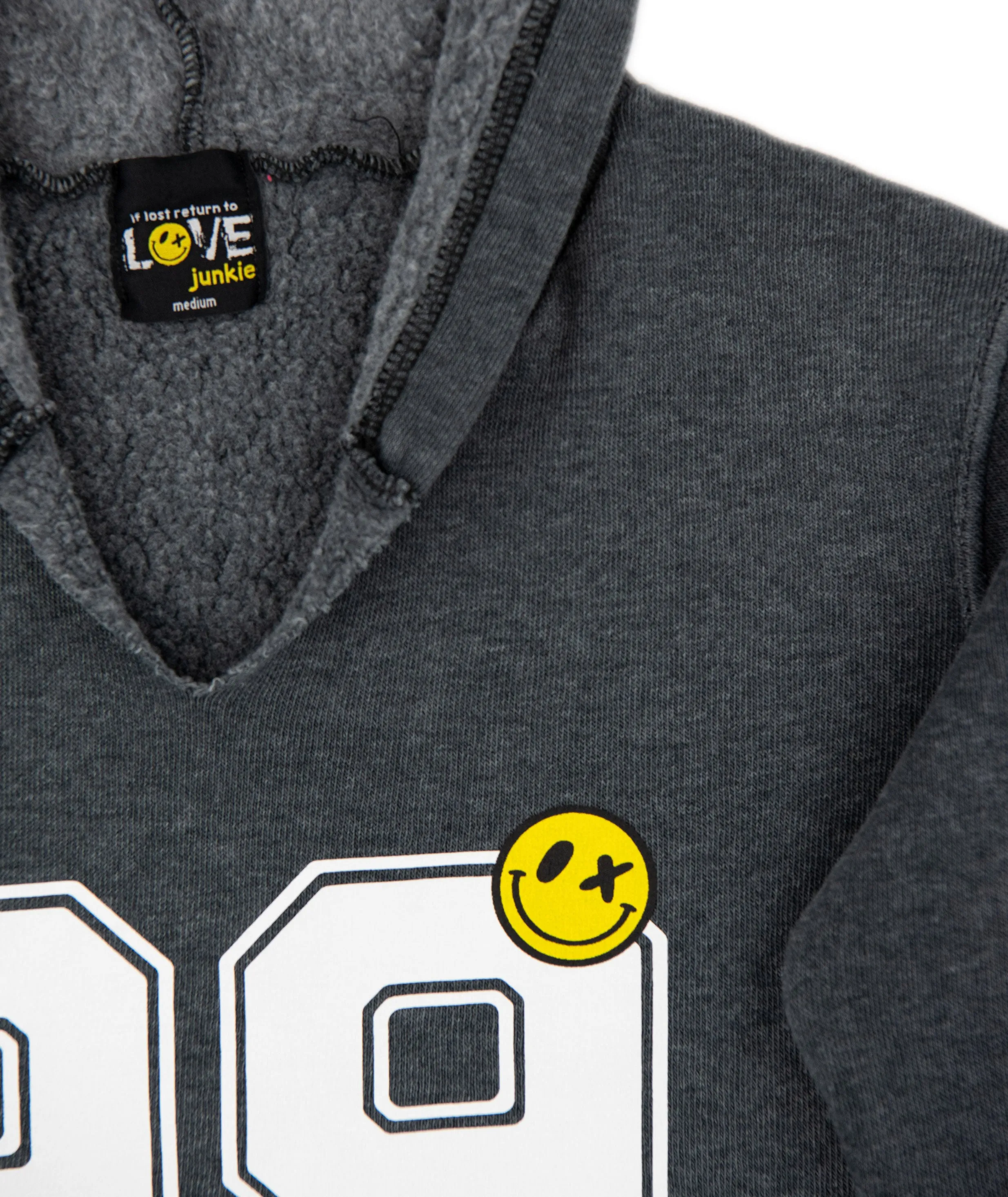 Love Junkie Girls 99 Pullover Charcoal