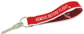 RBF Remove Before Flight Wristlet Keychain