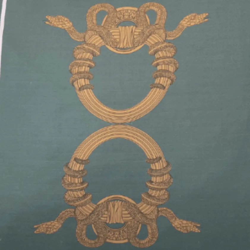 Serpentine Fabric Swatch