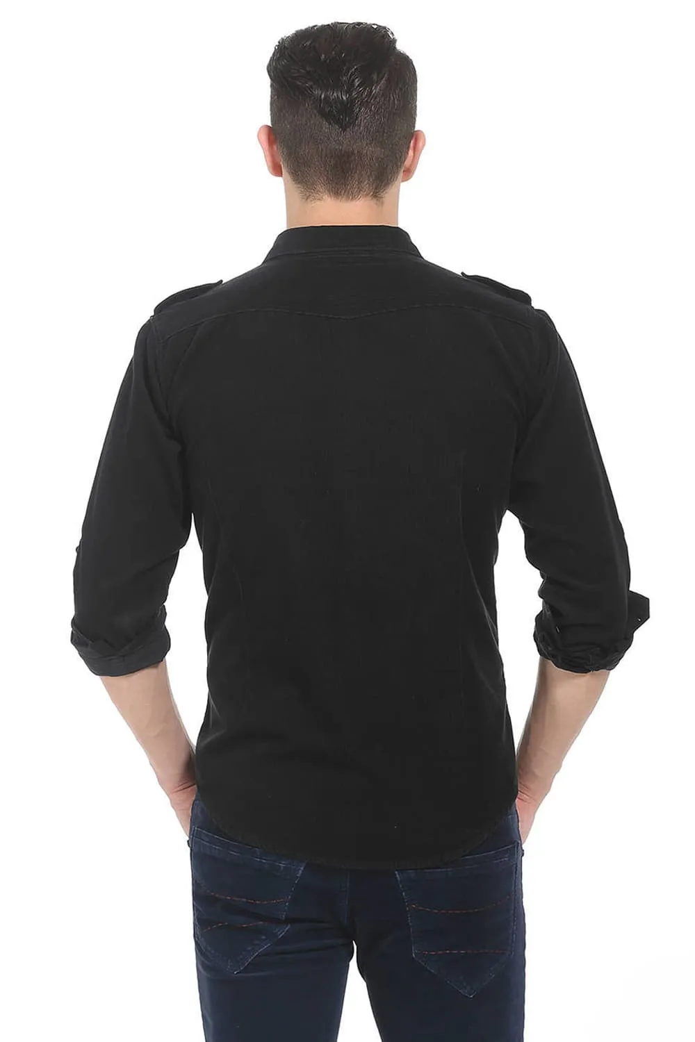 Slim Fit Corduroy Shirt