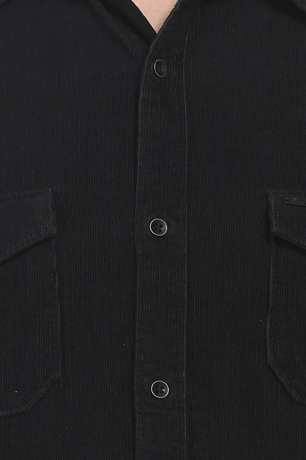Slim Fit Corduroy Shirt
