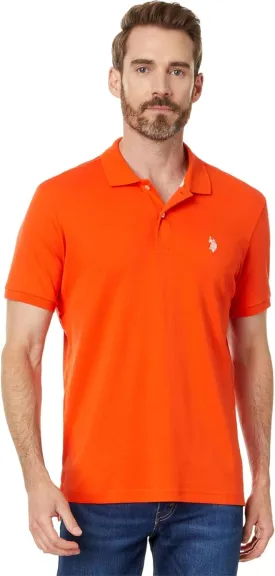 U.S. Polo Assn. Men's Slim Fit Interlock Polo
