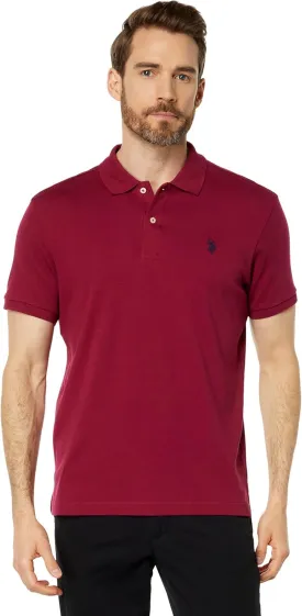 U.S. Polo Assn. Men's Slim Fit Interlock Polo