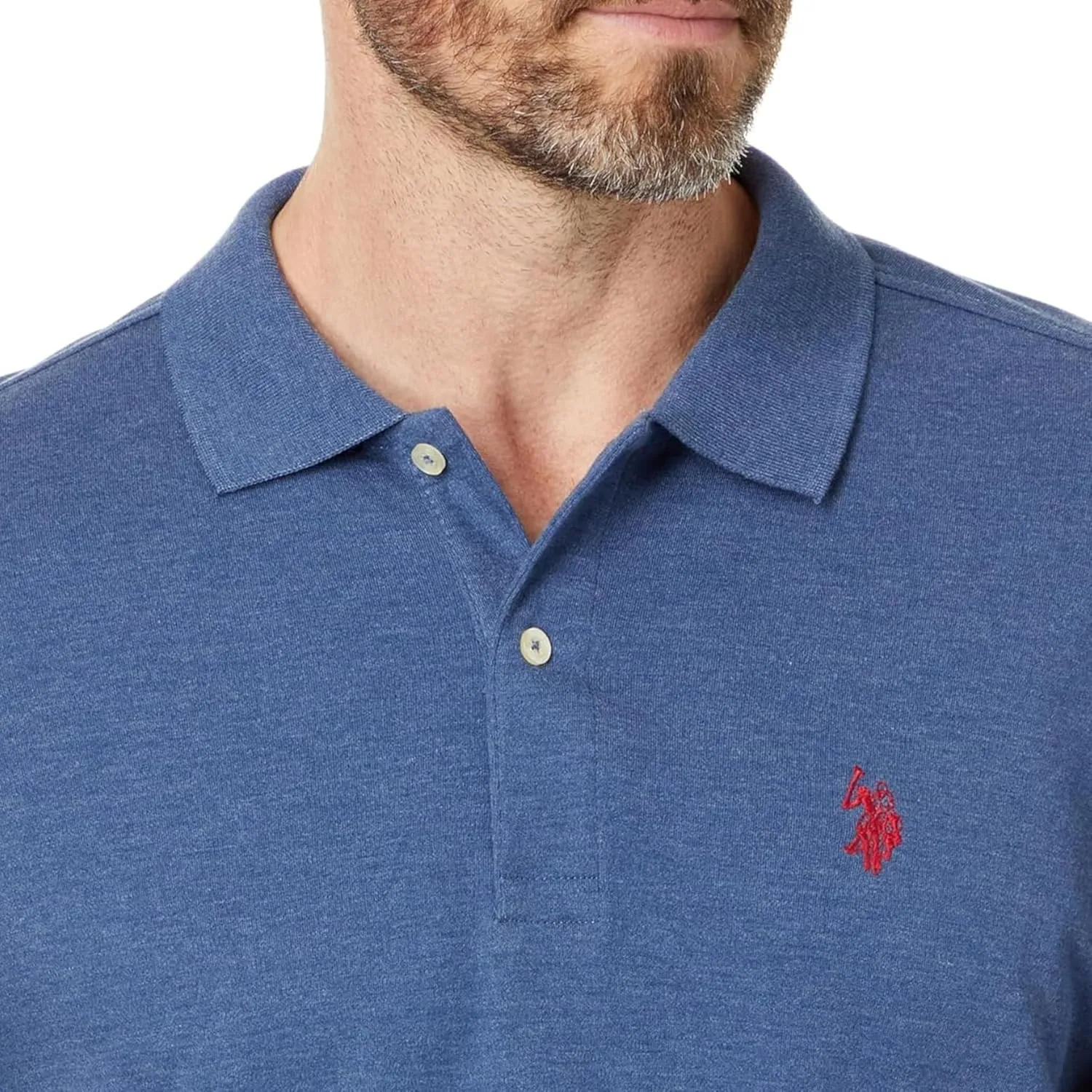 U.S. Polo Assn. Men's Slim Fit Interlock Polo